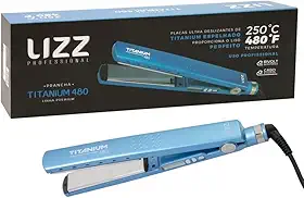Lizz Professional Prancha Titanium 480F / 250C - Bivolt