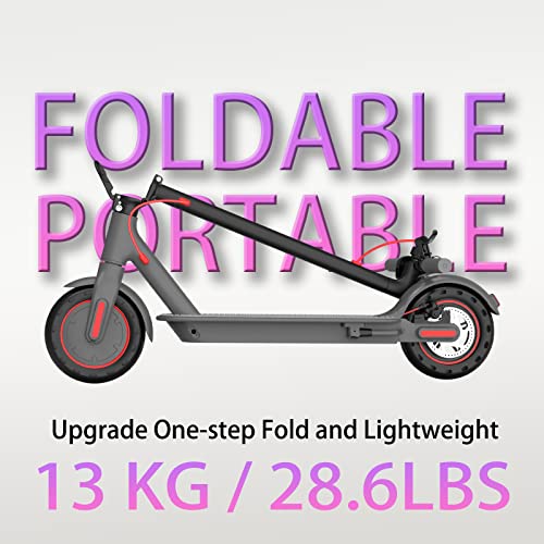 Electric Scooter, 18Mph, 19Miles Range, 350W Adult Electric Scooter Powerful Battery With 8.5" Tires Foldable Scooter Electric For Adults Commut And Travel, Max Load 225 Lbs #TOP6