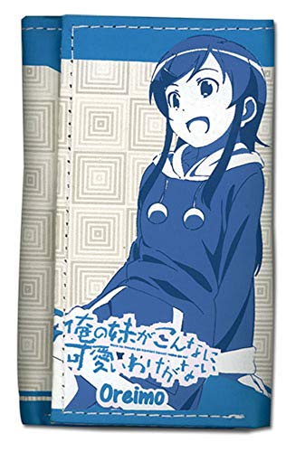 Great Eastern Entertainment Oreimo Blue Kirino Keyholder Wallet