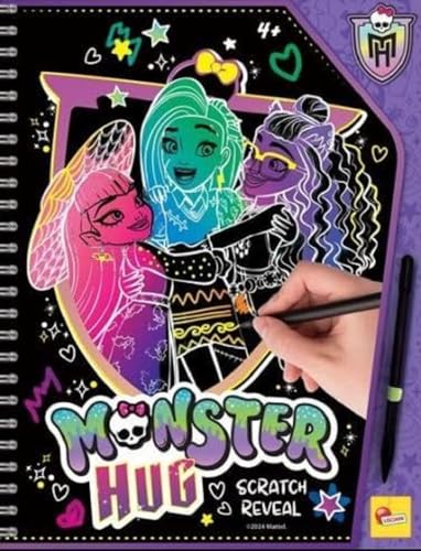 LISCIANI - MONSTER HIGH - Carnet d'Activités de Dessins - Monster Cute - Pour Enfants dès 5 Ans - 39 Pages - Carnet d'Activités : Vêtements Autocollants,...