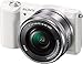 Sony a5100 16-50mm Mirrorless Digital Camera with 3-Inch Flip Up LCD (White)
