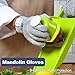 Dowellife Cut Resistant Gloves Food Grade Level 5 Protection, Safety Kitchen Cut Gloves for Chef Oyster Shucking Mandolin Knife Butcher Meat Cutting