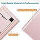 FINTIE Hülle kompatibel für Tolino Shine 3 2018 / Kobo Clara HD/Kobo Nia - Kickstand Schutzhülle mit Kartenfach Handschlaufe und Auto Sleep/Wake Funktion, Roségold