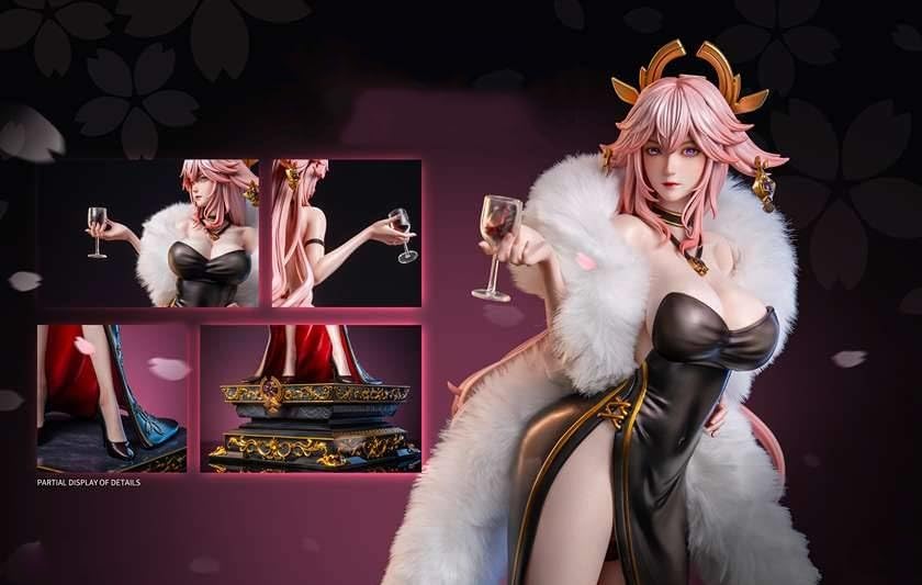 Amazon.co.jp: 原神 八重神子 やえみこ 1/4ケール 塗装済み完成品
