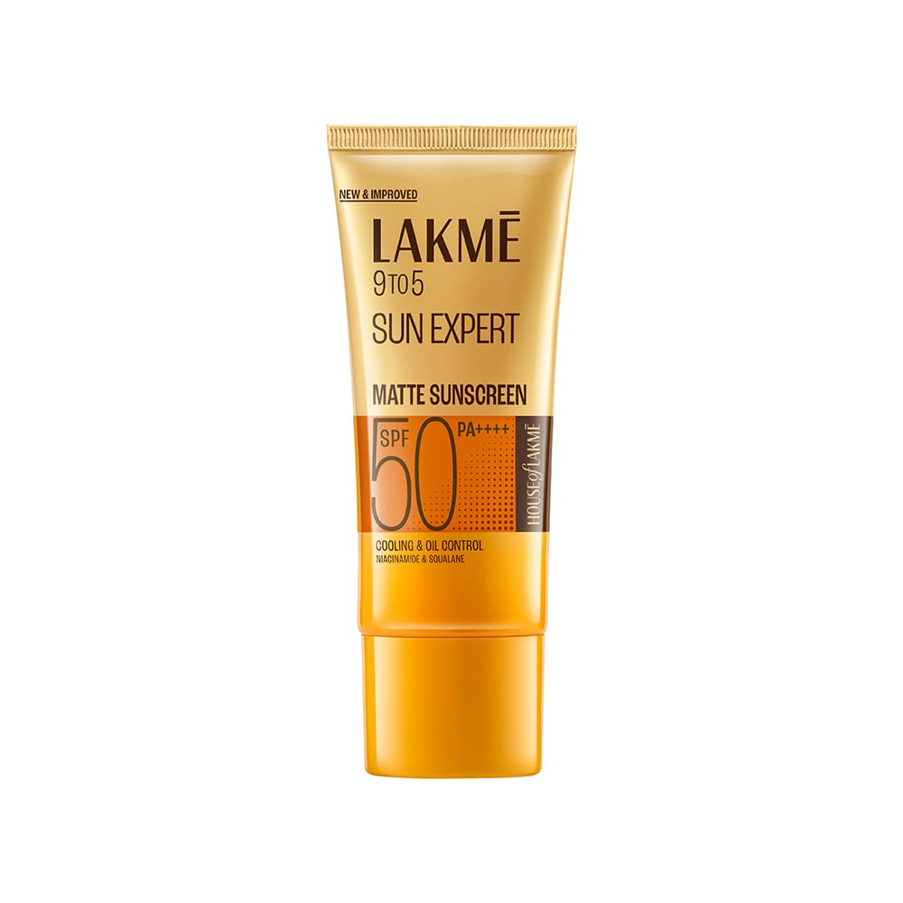 Lakme Sun Expert SPF 50 PA+++ Super Matte Lotion Sunscreen, Lightweight, Non Sticky,50ml