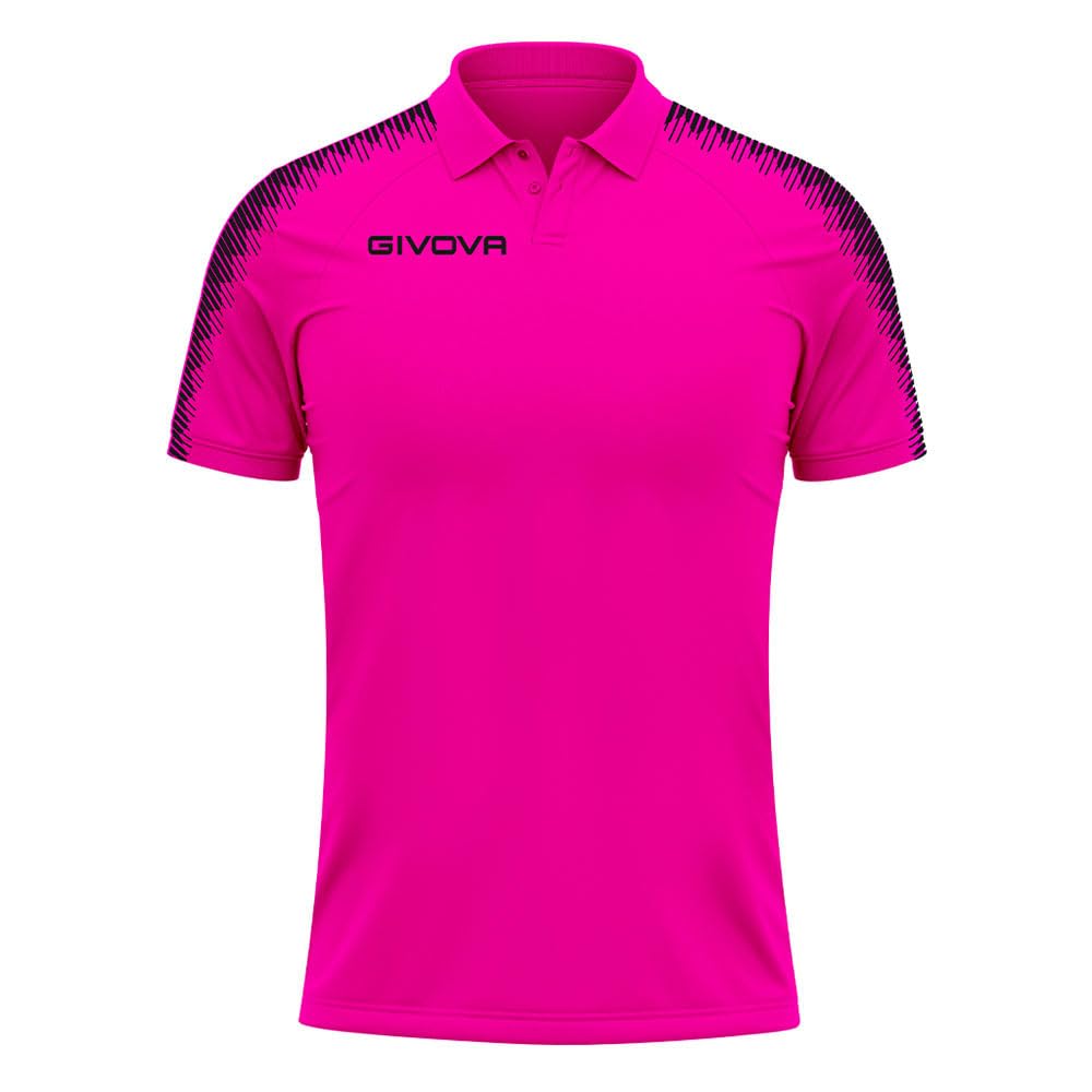 Polo Club Fuxia/Nero Tg. XS