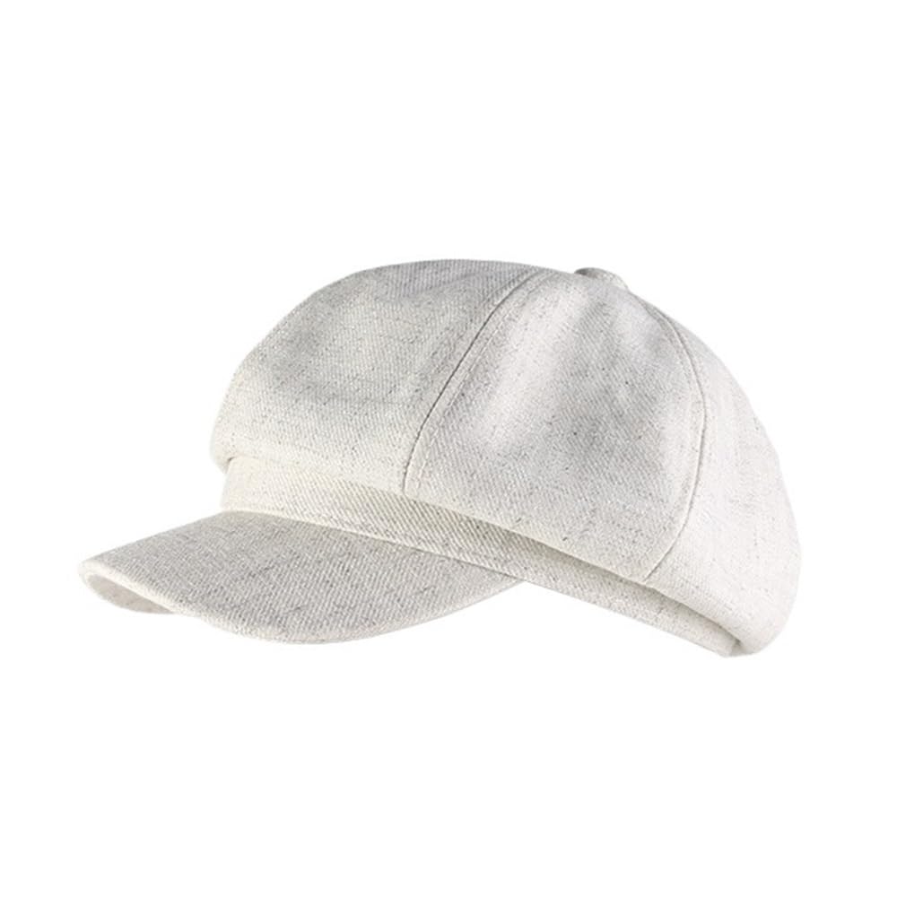 Casquette de journal légère pour femmes pour éviter les cheveux décoiffés