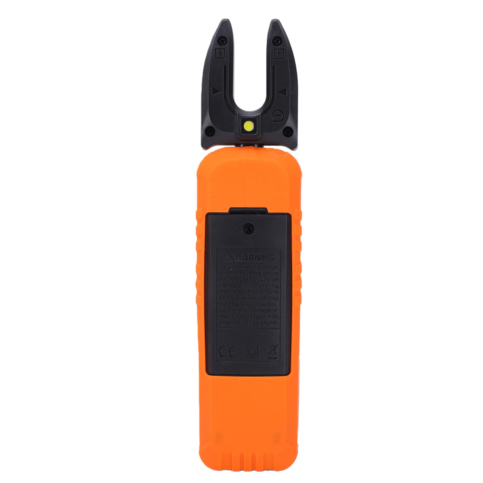 Eujgoov Pinza Amperometrica Digitale Intelligente 6000 Conteggi Vero RMS AC DC Gamma Automatica con Tester di Tensione Senza Contatto NCV Torcia a Ganascia Ruotabile a 90° Mantenimento