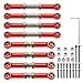 RCAWD Turnbuckles for FMS FCX24 Upgrades Upper & Lower Linkage Parts for 1/24 FMS Crawlers 8pcs Red
