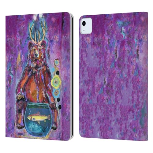 Protection iPad Air 11 étui portefeuille cuir Head Case Designs 2025