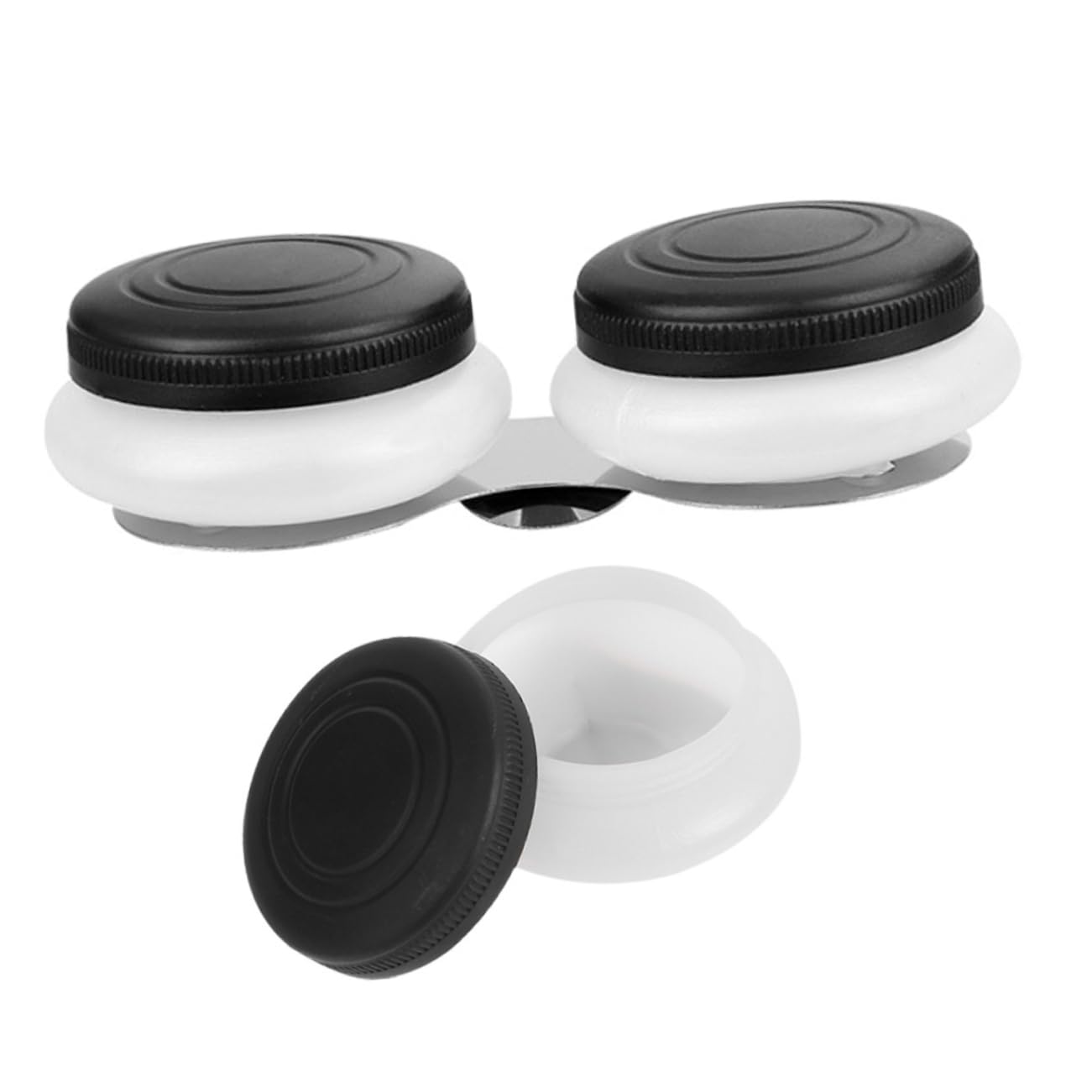 ULDIGI Artist Paint Brush Washer Oil Palette Cup Lid Stainless Steel Paint Holder Cup for Art