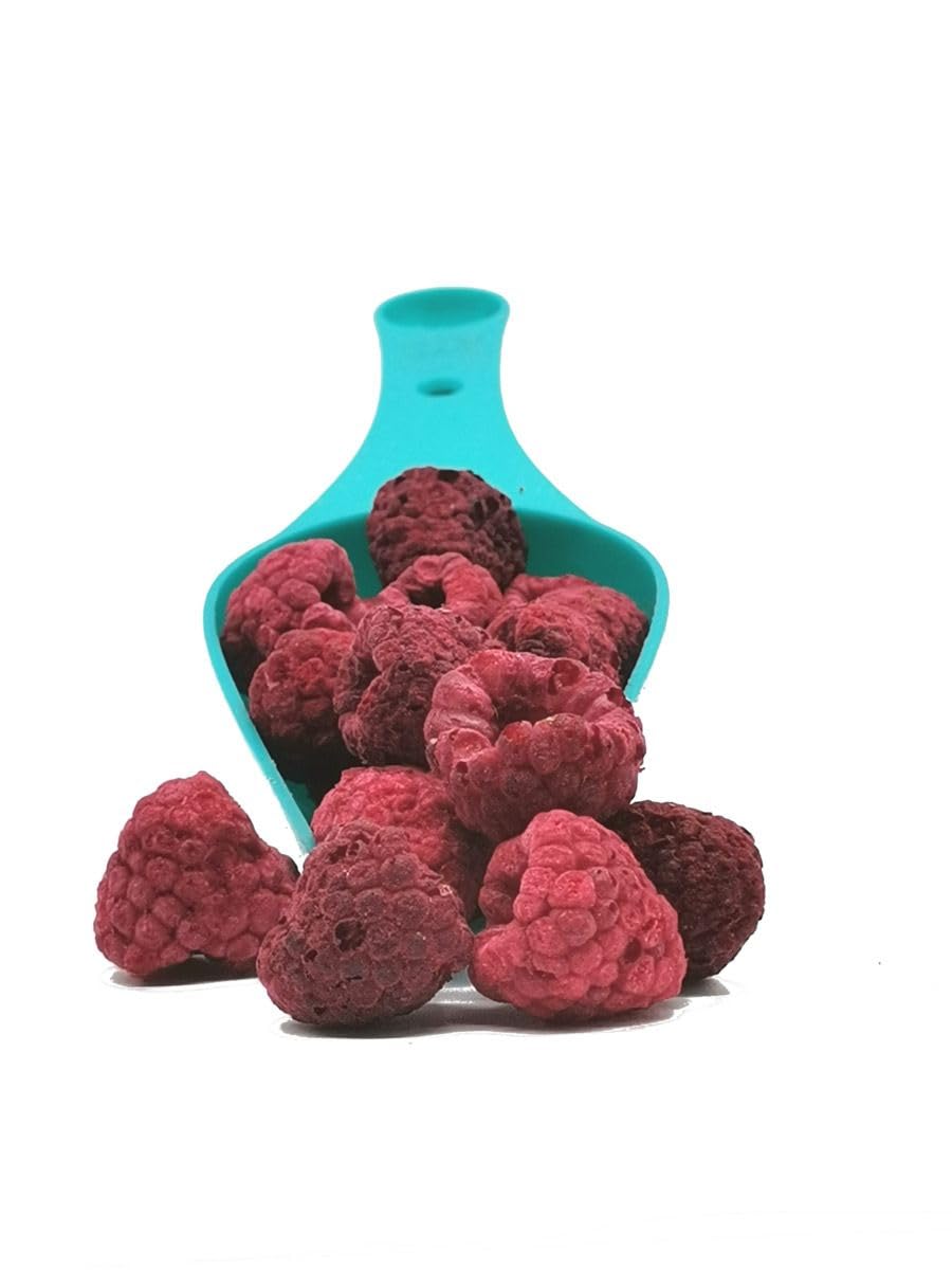 Müsli Mühle Bio Himbeeren gefriergetrocknet – ganze Frucht/Bruch – 500g | Für Müsli, Joghurt, Topping & als Snack – getrocknete Früchte – ballaststoffreich & ohne Zuckerzusatz – Trockenobst