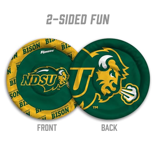 Image of YouTheFan NCAA North Dakota State Bison Flimzee Bean-Bag Flying Disc