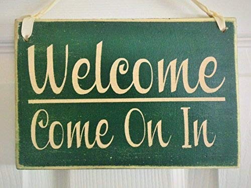 Two Sided In Session Please Do Not Disturb/Welcome Come On In 8X6 (Choose Color) Custom Meeting In Progress Office Business Wood Sign #TOP2