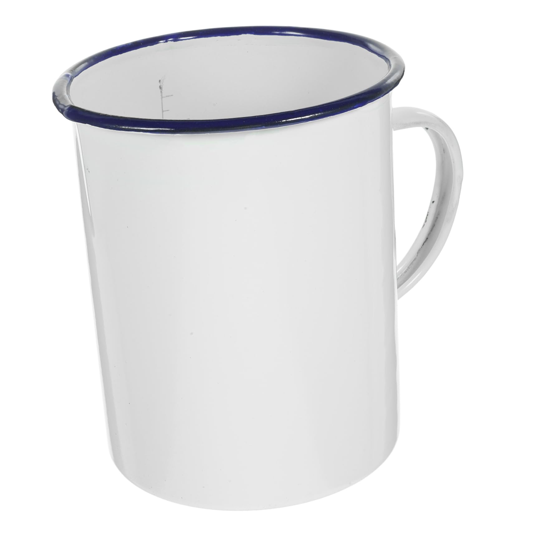 Alipis 3 Stück Retro Email Becher Robuster Kaffeebecher für Camping Zuhause aus Langlebigem Emaille Material für Tee Milch Heiße und Einfache Design