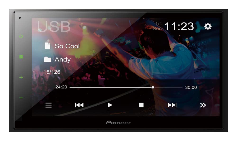 Pioneer DMH-A340DAB-AN Player 2 DIN Touchscreen USB Bluetooth - Dettaglio