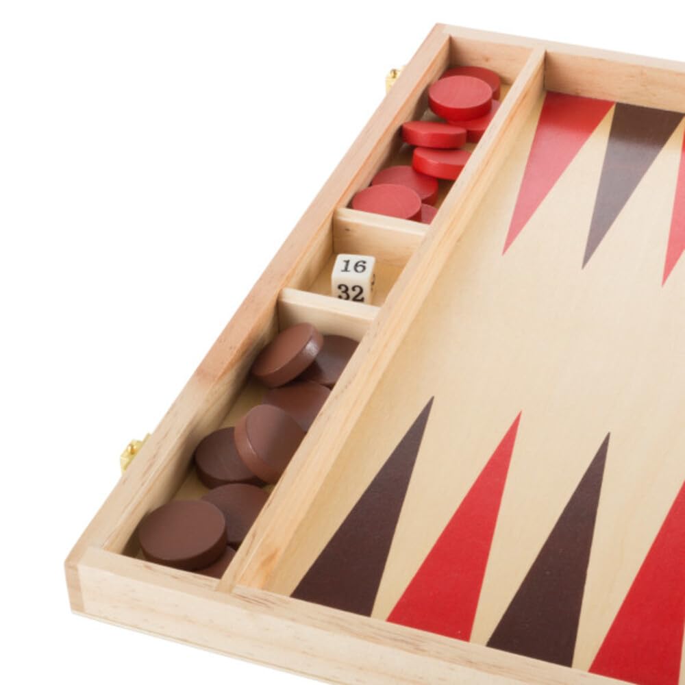 HEY! PLAY! 80-Hch-BK - Juego de mesa de madera