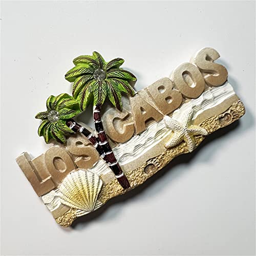 Imán decorativo para refrigerador Los Cabos México miniatura 4