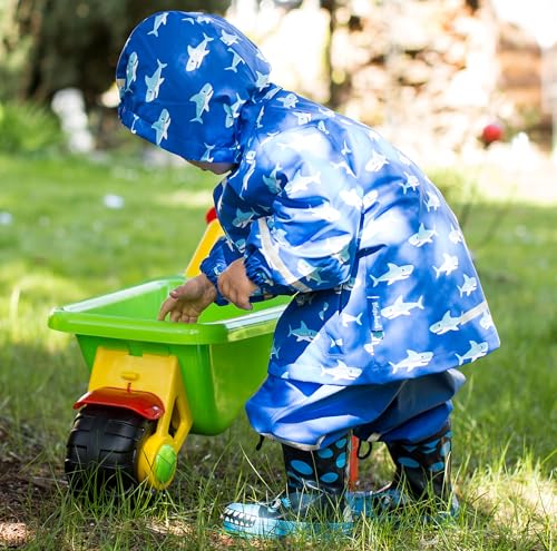 Playshoes Regen-Set Hai allover – Ansicht 6