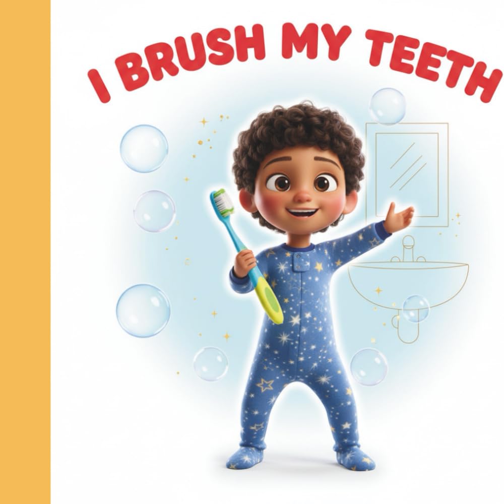 I Brush My Teeth: A Toddler’s Toothbrushing Routine Book for Independence (Ages 2–3) (I Can Do It)