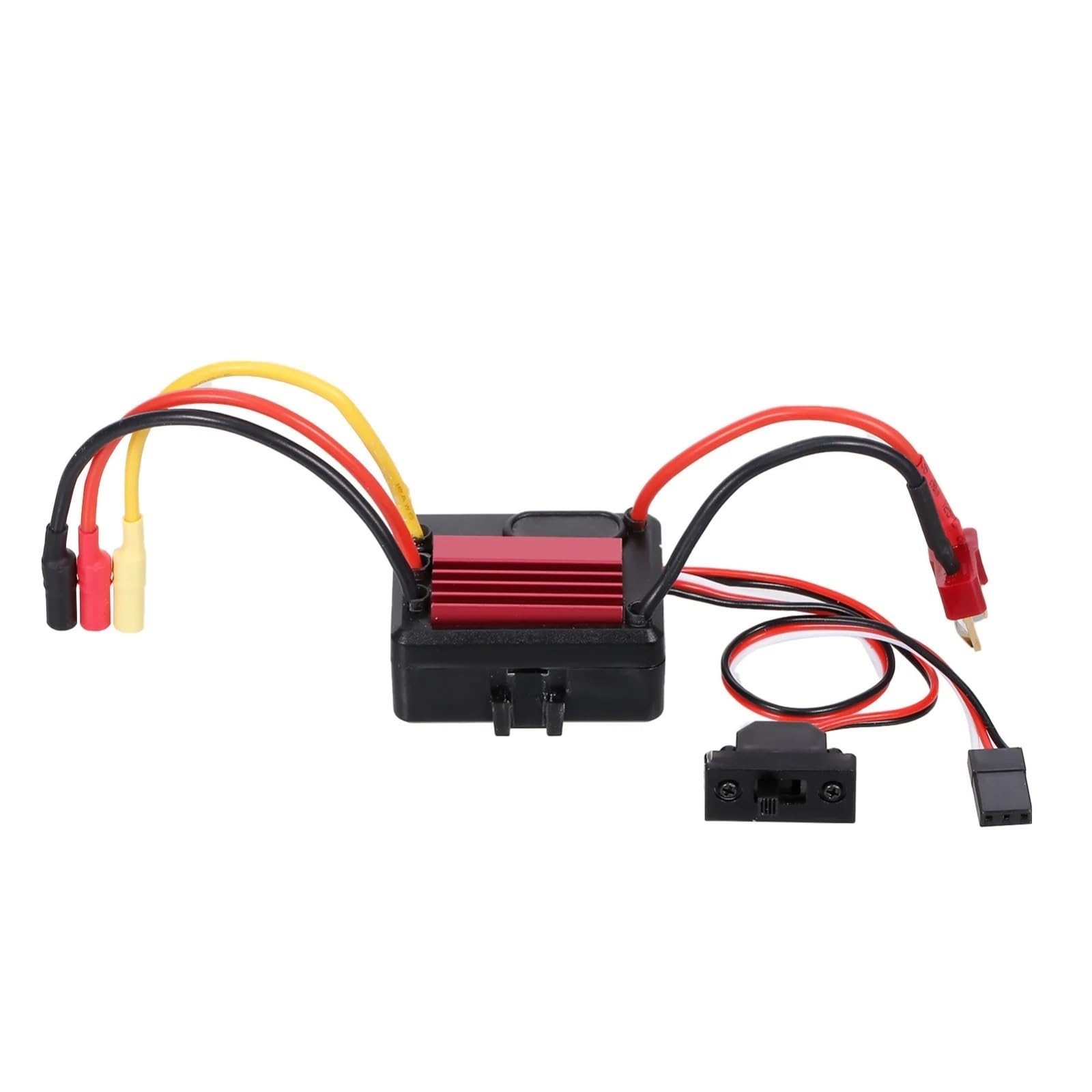 Veicolo ESC RC Per 1/16 1/18 35A Brushless ESC Regolatore Di Velocità Elettrico RC Auto Camion Riparazione Aggiornamento Accessori Parti Sostituzione(Red)