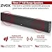 ZVOX SB380 Soundbar for TV with AccuVoice Dialogue Boost, Aluminum Soundbar with Built-in Subwoofer, Wall Mountable Home Speaker Bar for Clearer Sound, 35.5