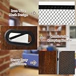 Magazine Holder, Desktop Magazine Rack File Holder Organizer Rustic Storage Basket for Magazines, Books, Newspapers, Tablets (Small) - Image 2