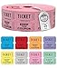 Indiana Ticket Company Raffle Tickets 2000 Per Roll, Pink