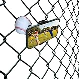Level Infinity Sports Fence Mount for Smartphones, Adjustable and Stable, No Assembly and Easy to Use, Recording Games for Tennis, Pickleball, Baseball, Softball, Football (Baseball)