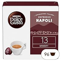 NESCAFÉ DOLCE GUSTO Espresso Napoli Caffè, 6 Confezioni da 16 Capsule (96 Capsule)