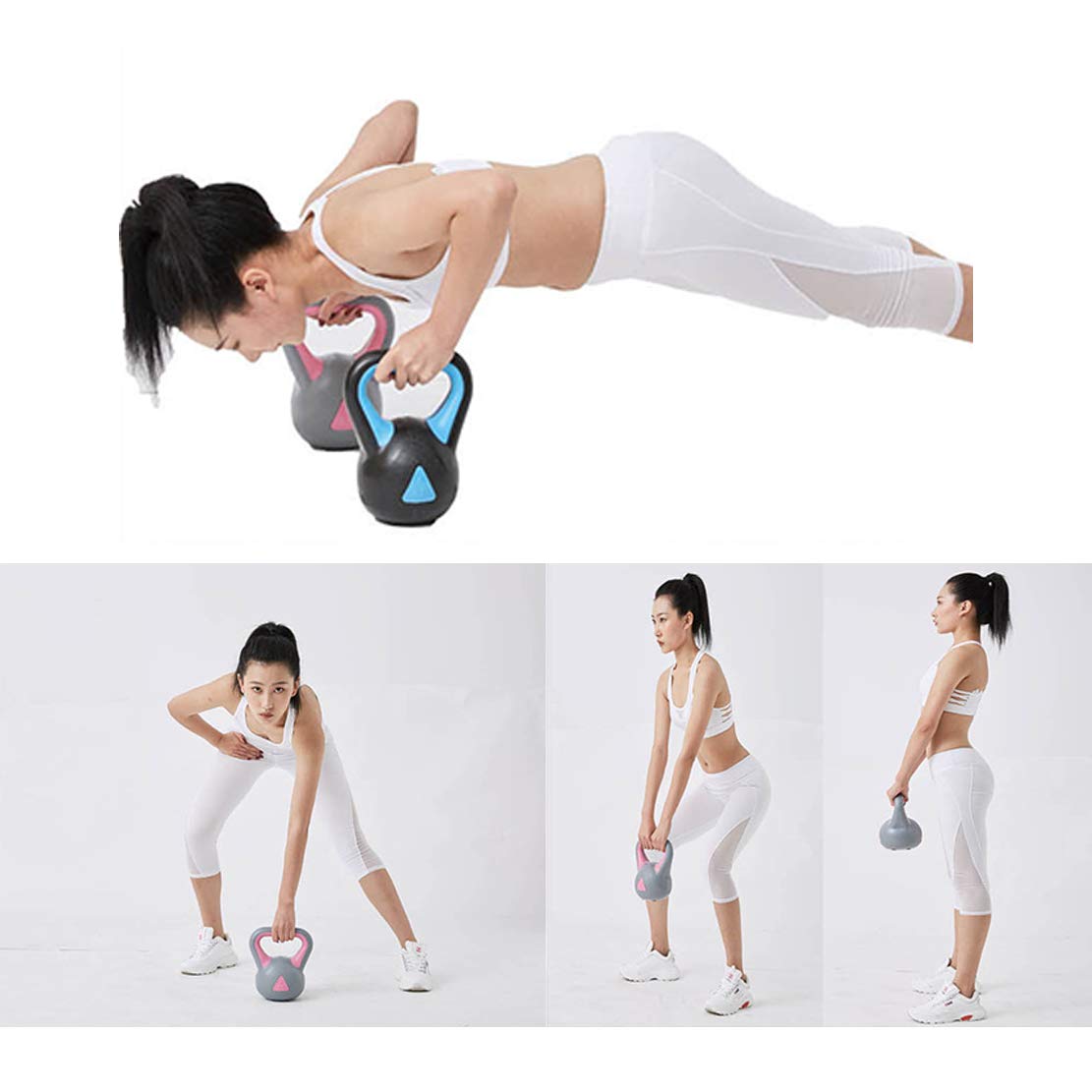 AKT Kettlebell Kesselglocke Männer und Frauen Krafttraining Professionelle Sportausrüstung Sporthalle Haushaltshanteln Gewichtheben Workout