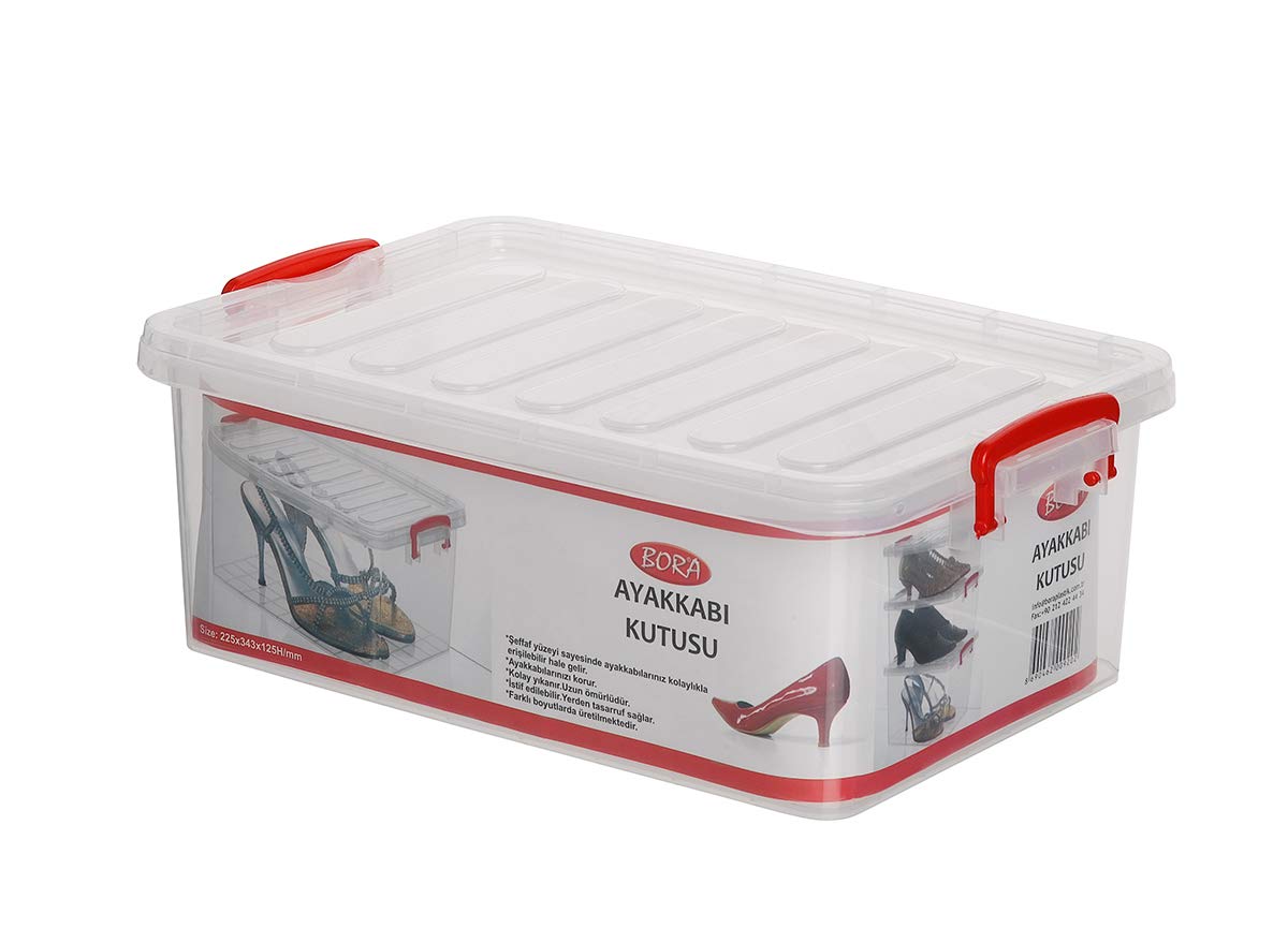 Bora Plastik Bo920 Ayakkabı Kutusu, 6,1Lt