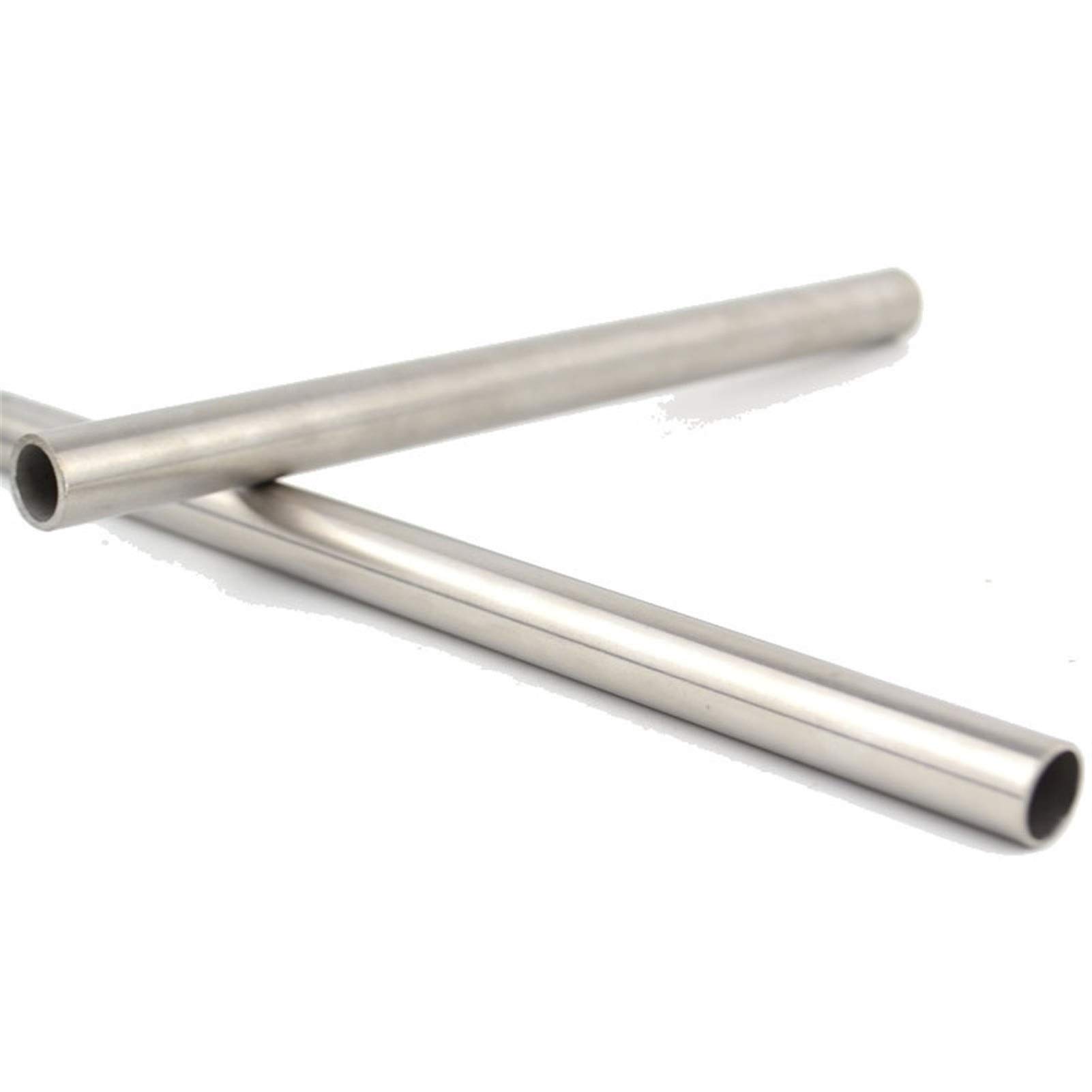 Tubo recto de metal sin costura 304, longitud de 500 mm(12x2mm)