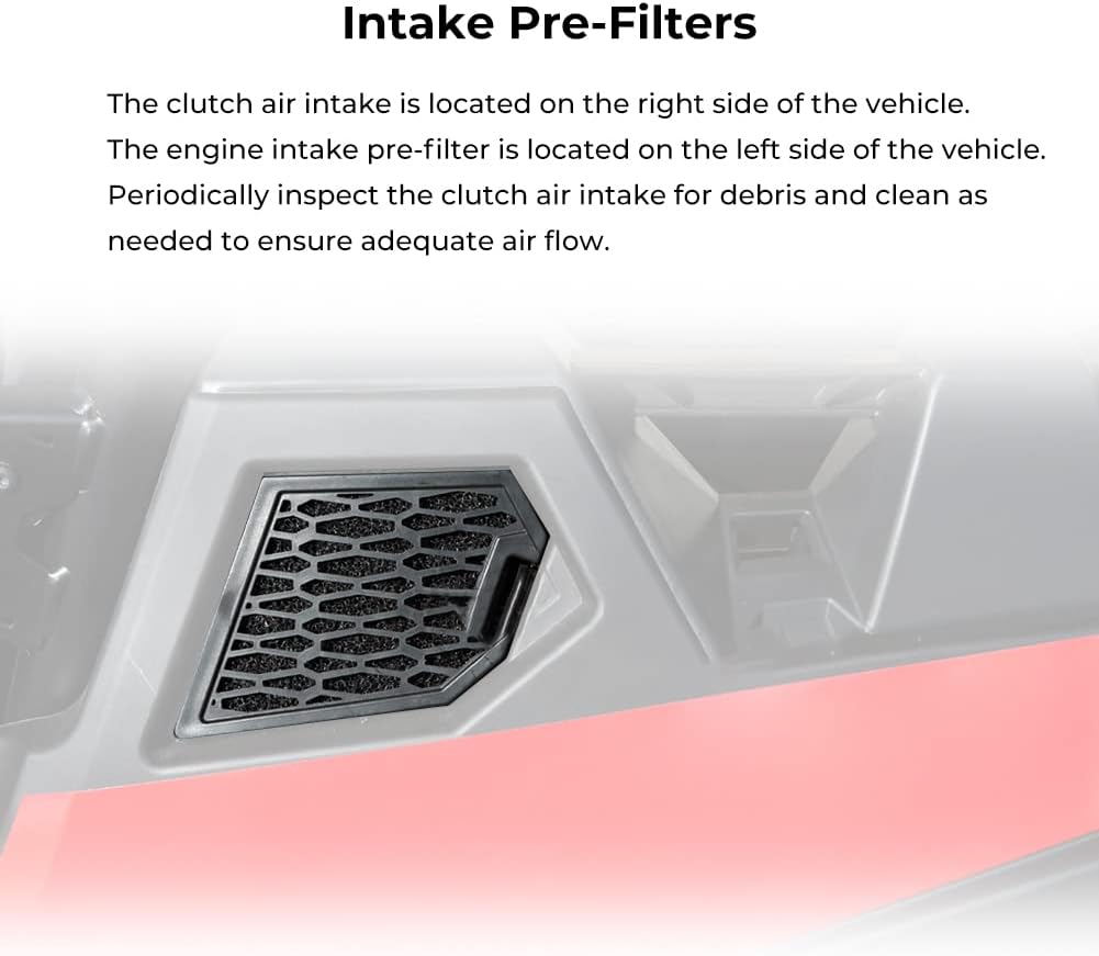 Air Intake Pre Filter Screen For Polaris Ranger 400 500 700 800 900 2x4 4x4 6x6 XP EFI CREW Replace 5812253(2pcs)