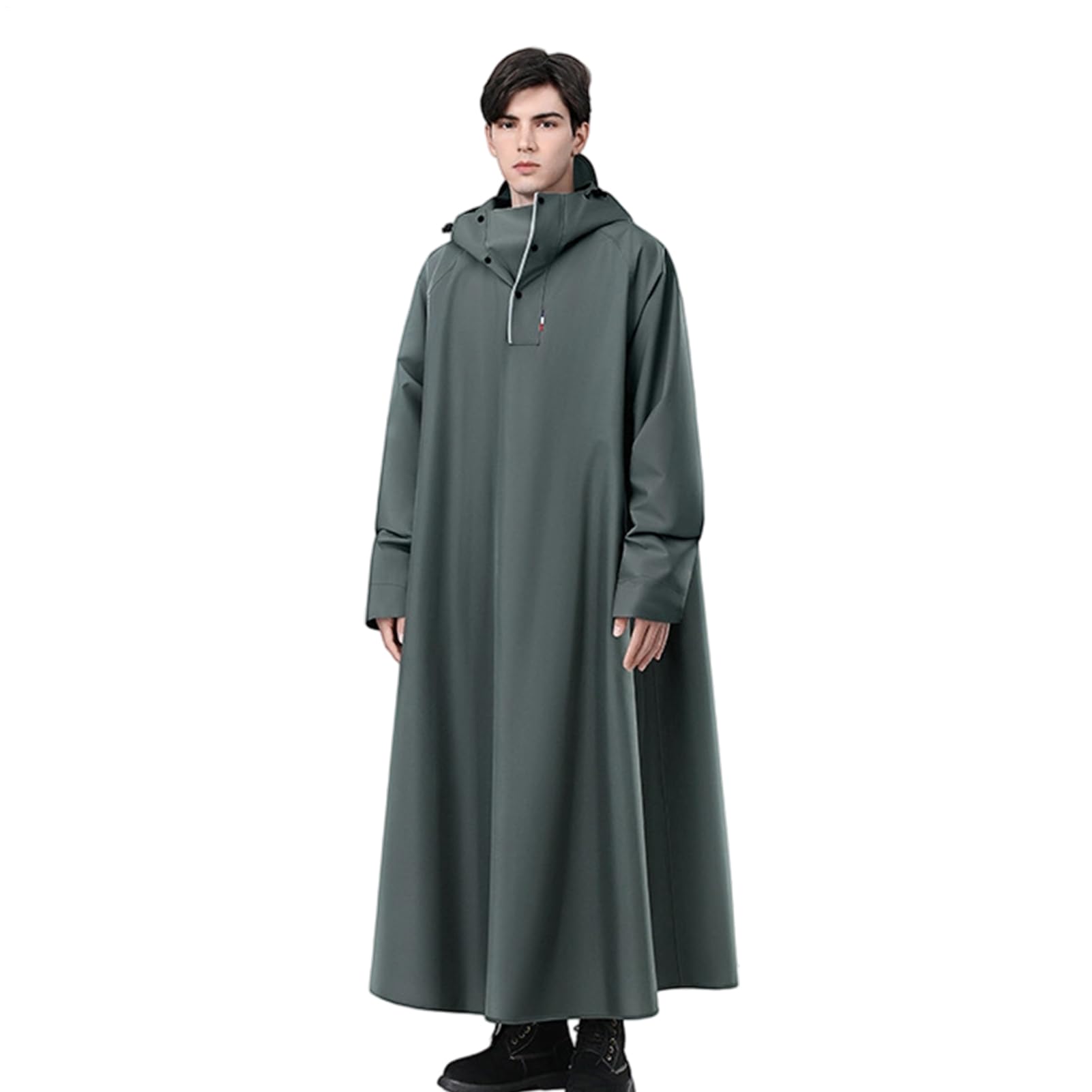 Unisex Rain Poncho - Extra Langer Wasserdichte Regenmantel Mit Haube | Compact Travel-Frequenz-Design Für Camping & Festivals | Wiederverwendbare Notfallregenkleidung Für Erwachsene (passt Über Rucksä