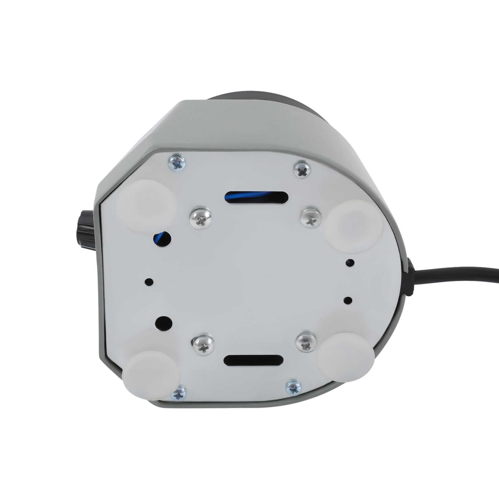 Oscillatore dentale da 4", 100 W, 220 V, vibratore rotondo, tecnologia dentale, oscillatore, laboratori dentali per miscelare intonaco, modelli, colata in resina (argento)