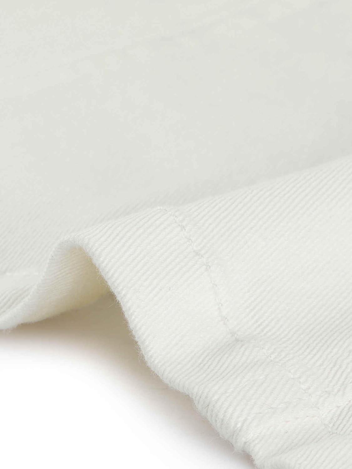 Allegra K Denim Jacket for Women's Collarless Button Down Crop Jean Jackets - Image 6