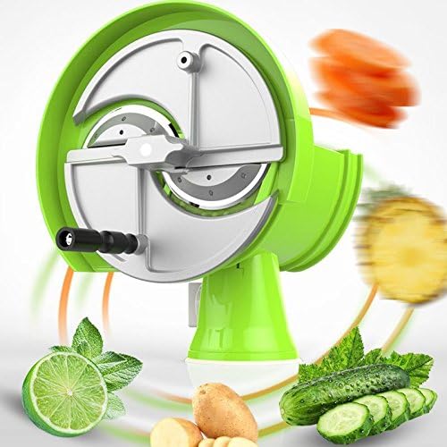 TOPCHANCES Multifunctional Fruit and Vegetable Slicer Hand-cut Vegetable Cutter Potato Ginger Pitaya Lemon Slicer (Vegetable Chopper)