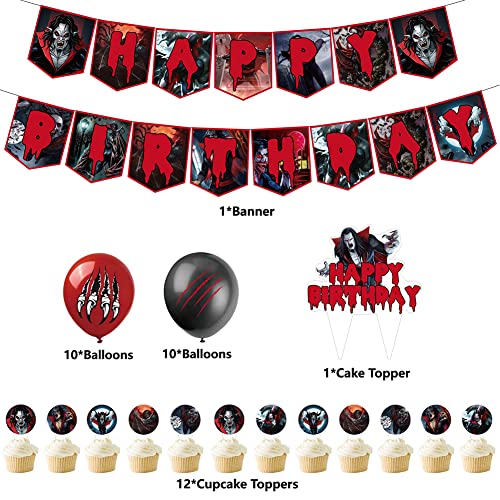 Hilloly 34 Pezzi Kit Decorazioni Compleanno