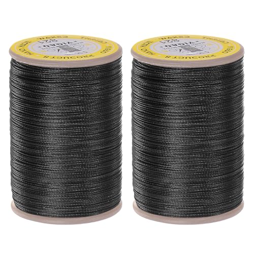 Hilo de costura negro HARFINGTON 2 piezas 300m 0.35mm miniatura 1