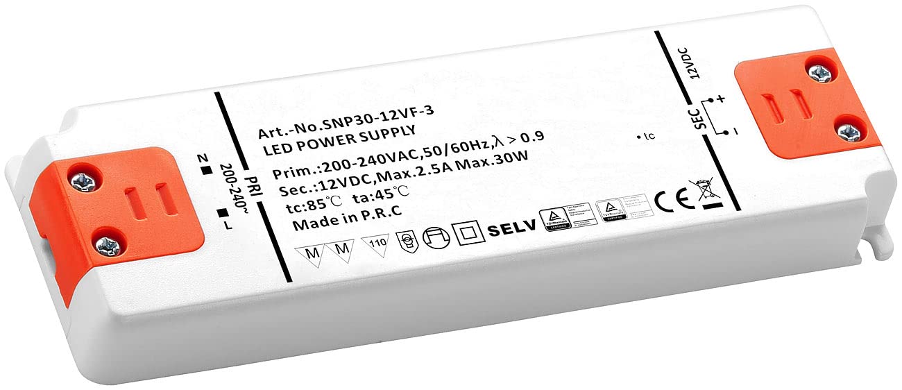 Revolt LED-Trafo 12 V DC, 30 W