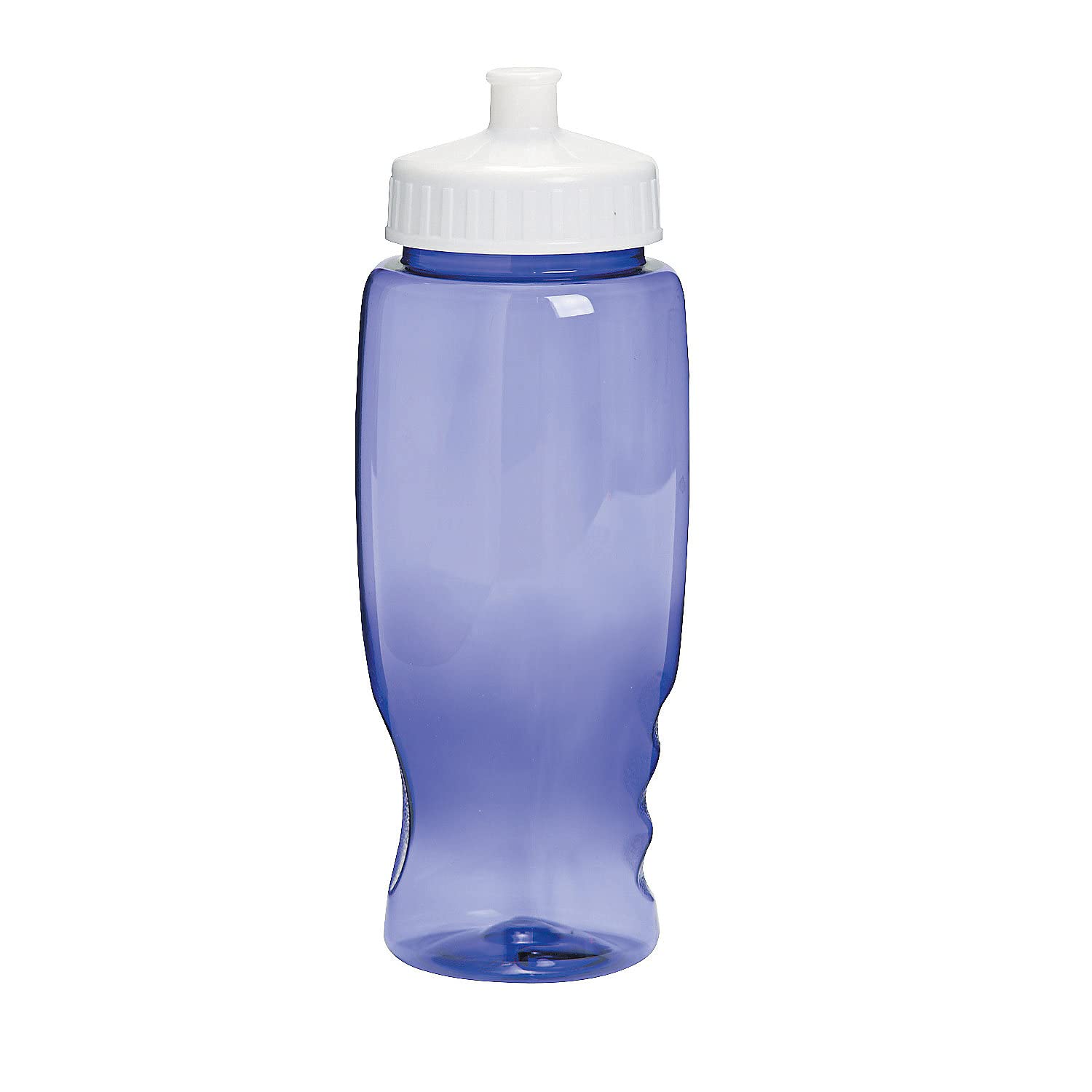 Fun Express 27 oz Purple Plastic Water Bottles - 50 Pieces