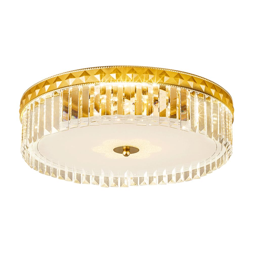 Plafonnier LED cristal variable : 3 couleurs d'éclairage pour votre intérieur