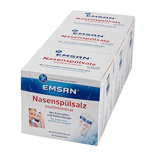 Preisvergleich Produktbild Emsan Nasenspülsalz multimineral, 3x30 Beutel