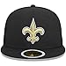 New Era Youth Black New Orleans Saints Main 59FIFTY Fitted Hat