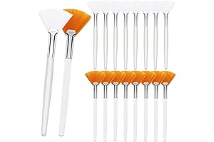 18 Pieces Soft Facial Mask Brush Applicator Makeup Mask Tools