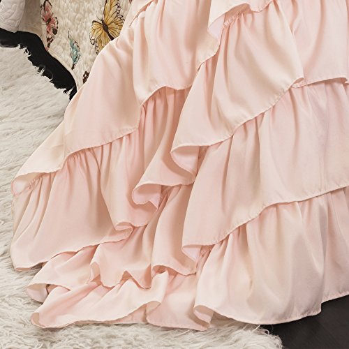 Lush Decor Flutter Butterfly 2-Piece Set (Twin), Cute Quilted Bedspread (Full/Queen) #TOP4