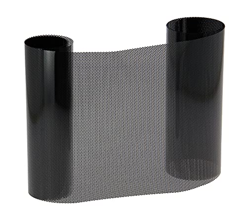 Contrejour Mixte Brise Bandeau Pare Soleil Adh sif, Noir Micro Points, 18 x 152 cm EU