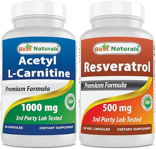Acetyl L-Carnitine 1000mg & Resveratrol 500 mg