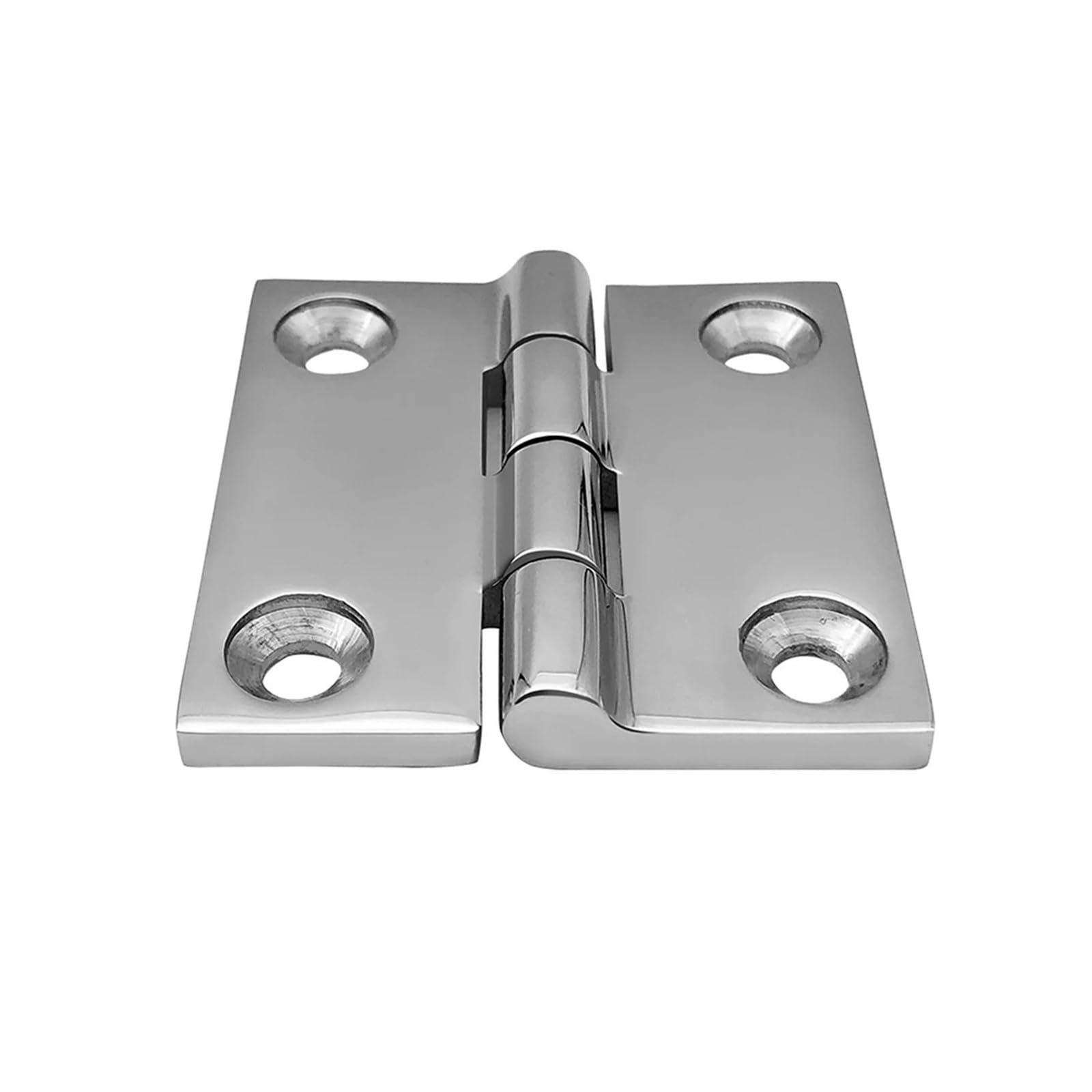 Cerniere per porte con cuscinetti a sfera per cari 1 Pz. Cerniera Pieghevole Solida Quadrata For Porta Armadio In Acciaio Inossidabile Lucidato A Specchio(40mmX40mm)